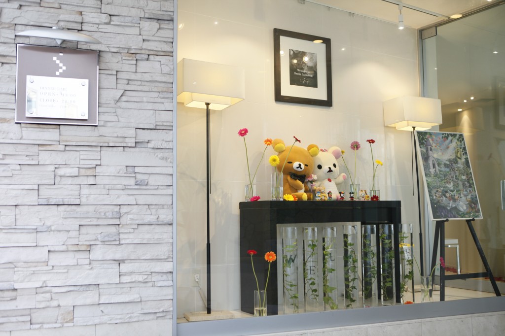 センティール・ラ・セゾン ショーウインドウ