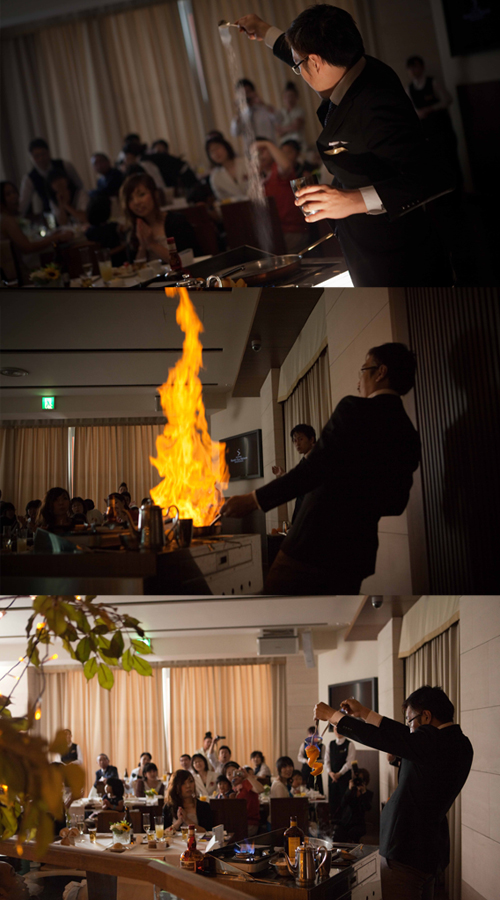 ご新郎様からのおもてなし