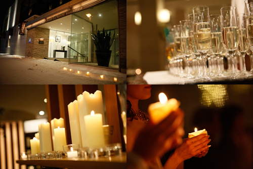 キャンドルの演出