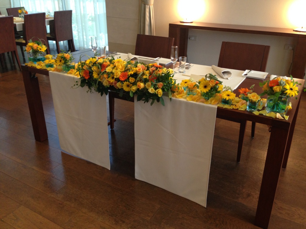 夏らしいウェルカムドリンク☆★