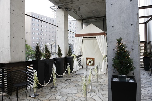 テラスウエディング♪