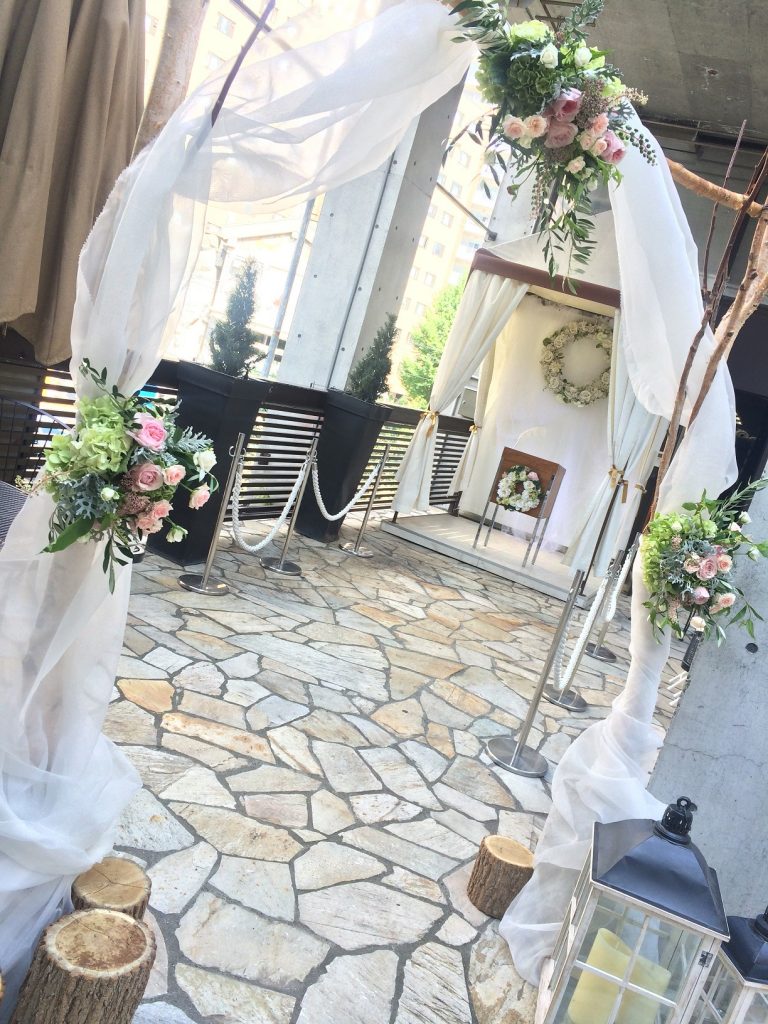 Sentir テラス挙式☆☆