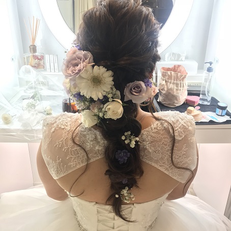 編みおろしHAIR☆