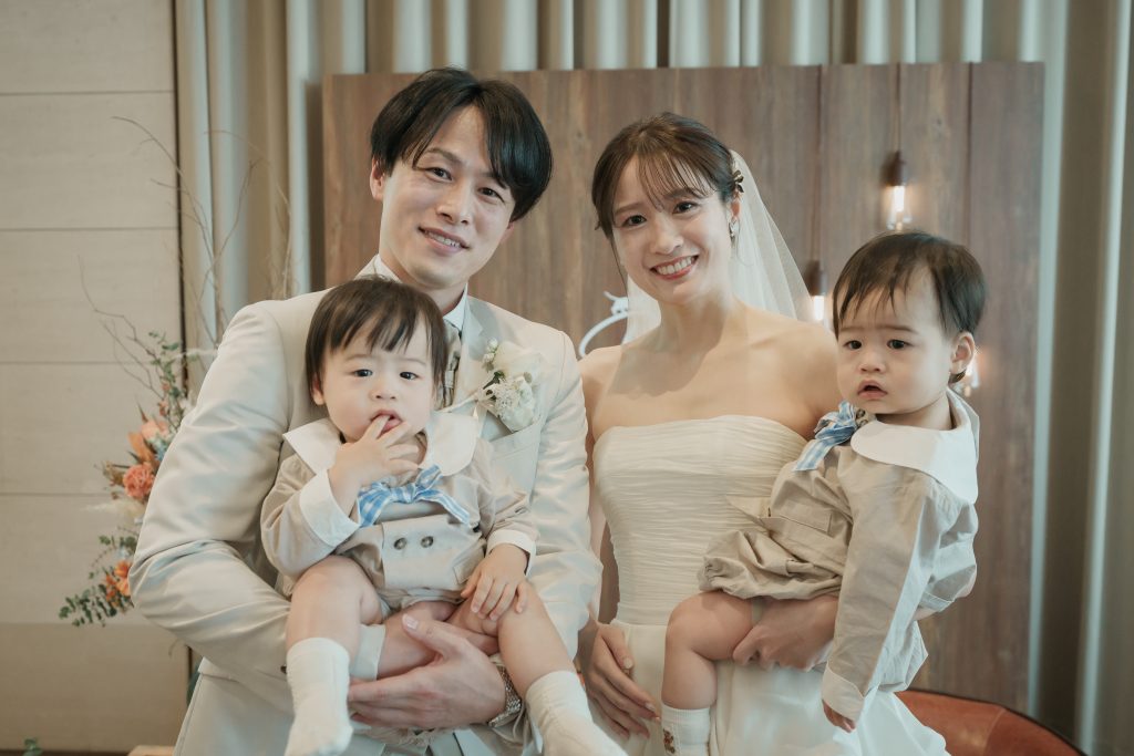 お子さまも一緒に楽しめる「パパママ婚」